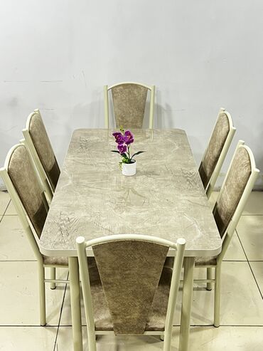 Кухонные столы и стулья: Кухонный стол и стул, Новый — 10