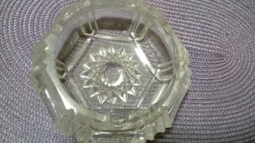 luster sa kristalima: Kristalna pepeljara