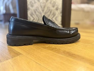 massimo: Massimo Dutti kişi loaferləri Original - Model: Penny loafer - Rəng — 5