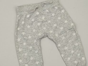 spodnie dresowe 100 bawełna: Sweatpants, H&M, 12-18 months, condition - Very good