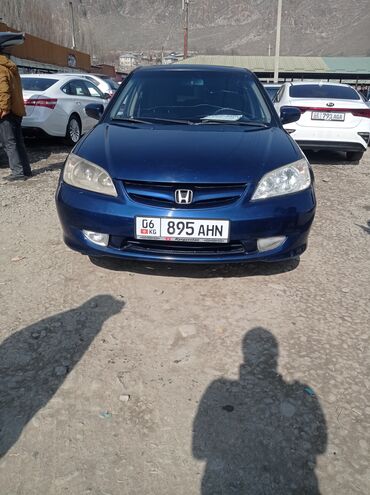 растаможка авто в кыргызстане: Honda Civic: 2004 г., 1.7 л, Механика, Бензин, Седан