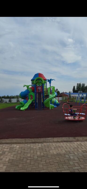 Иссык-Куль 2025: Коттедж, коттедж ЦО Радуга West, Кош-Кол, Парковка, стоянка, Бассейн, Детская площадка — 14