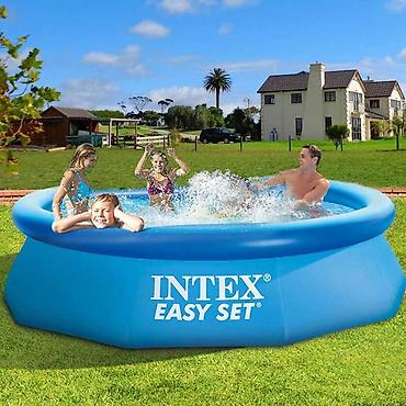 Бассейны: №: 7999 Məhsulun adı: Şişmə hovuz Intex 28120NP, göy, 305x76 sm, 3853 — 4