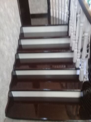 шпон карагач: Лестница лестница