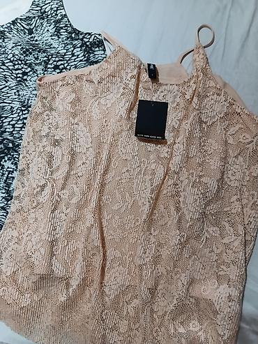 Kompleti: Ženski komplet – 3 topa + rajf - Elegantan krem bezrukavnik sa — 6