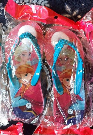 terranova devojcice: Dečije japanke sa motivima iz crtanog filma Frozen (Ana i Elza) - — 10