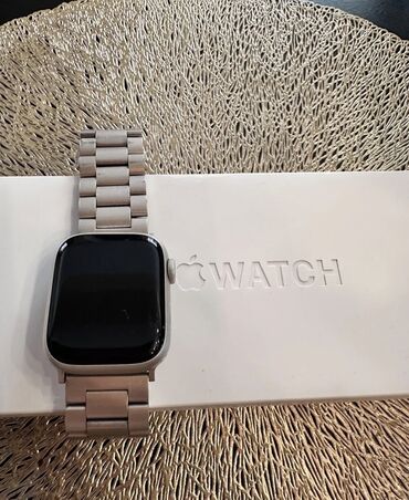 корпус белый: Apple wath 8. 41 mm Эпл вотч 8 состояние 9/10 Есть не большая