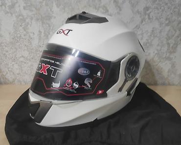 kask motor: GXT firması keyfiyyetli Yeni qutuda çənəsi açılan modulyar motosiklet — 4