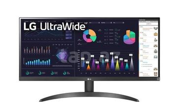 monitor sekilleri: Monitor LG 29WQ500-B 29” 100HZ Yenidir Bağlı qutuda Screen Size 29.0