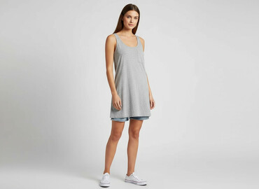 prążkowane bluzki na ramiączkach: Women`s dress, size S