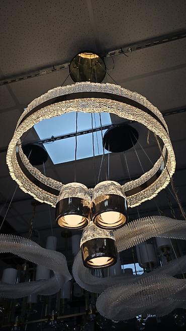 led люстры: Подвесная светодиодная люстра современного дизайна. - Конструкция — 1