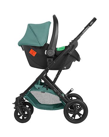 crveni bikini: Kikka Boo Kaia – premium 3u1 kolica sa I-Size auto sedištem, mint boja — 4