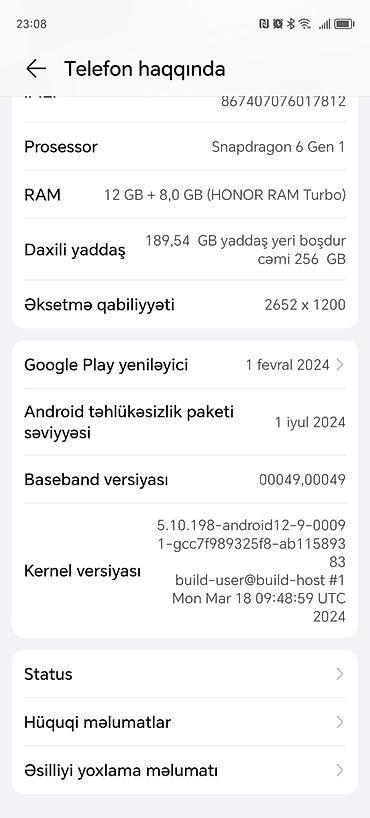 honor 8x kabro: Honor X9 5G, 256 GB, rəng - Qara, Sensor, Barmaq izi, İki sim kartlı — 4