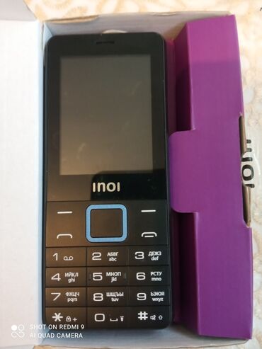 telefon platasi: Inoi 241, 32 ГБ, цвет - Черный, Кнопочный