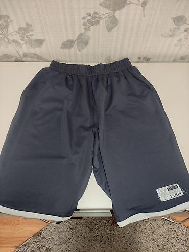 Шорты: Мужские шорты, 2XL, Новый, цвет - Серый, Платная доставка — 1
