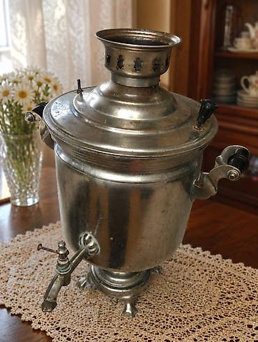 Samovarlar: İşlənmiş Od Samovar, 7 l, Ünvandan götürmə — 1