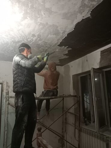 Демонтажные работы: Разбор полов, Снятие потолков, Демонтаж крыш | Гипсокартонная стена, Снос перегородки, Снятие старой штукатурки | Снятие подвесных потолков, Снятие реечных потолков, Зачистка от старых обоев | Демонтаж линолеума, Демонтаж плинтуса, Демонтаж кафельной плитки | Крыша из шифера, Металлочерепичная кровля, Мягкая кровля Больше 6 лет опыта — 10