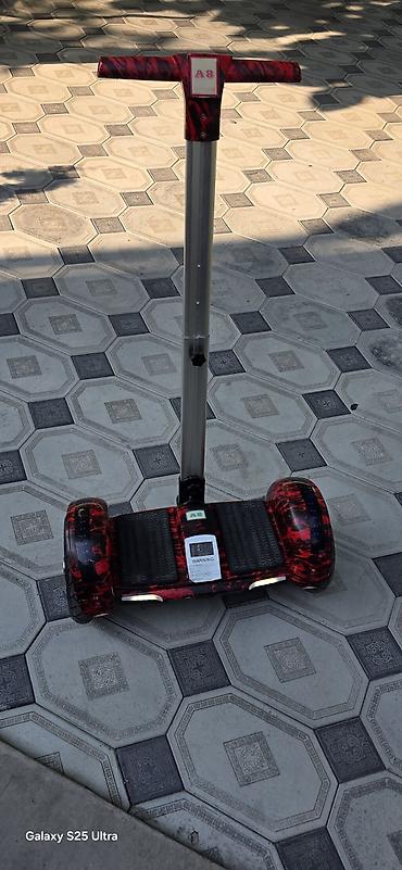 radio usb bluetooth: A8 əl tutacaqlı balans skuter (hoverboard) - Model: A8 - Rəng/örtük — 1
