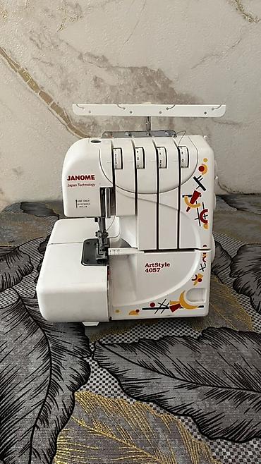 janome: Tikiş maşını Janome, İşlənmiş,Overlok, 6 saplı — 1