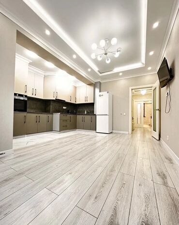 квартира в ала тоо: 2 комнаты, 75 м², Элитка, 11 этаж, Евроремонт