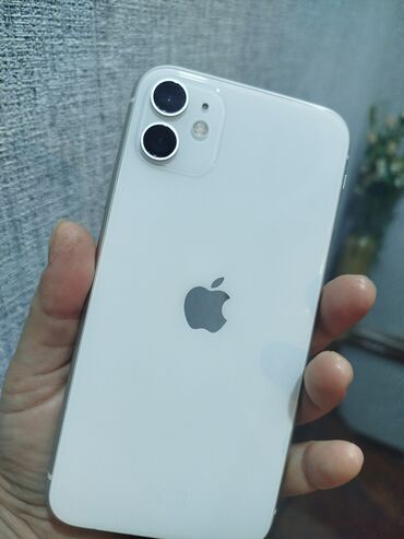 irşad telecom notebook: IPhone 11, 64 GB, White Titanium, Face ID, Barmaq izi
