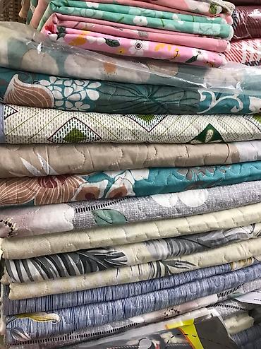 Комплекты постельного белья: Постельное бельё 100% хлопок, плед пледы, покрывала, подушки, одеяло — 5