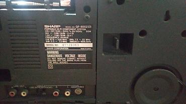 muzikalni sentir: Sharp GF-800Z(D) portativ hi-fi komponent sistemi - Klassik iki — 3