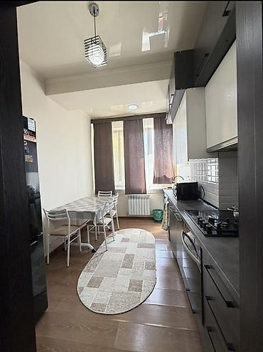 Продажа квартир: 2 комнаты, 59 м², Асанбай мкр Элитка, 7 этаж, ПСО (под самоотделку) — 6