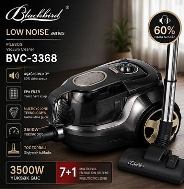 et xali ucun derman: Blackbird LOW NOISE seriyası tozsoran – modellər BVC-3368 və BVC-3373 — 1