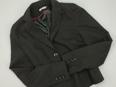 spódnice czarne zamszowa: Women's blazer, L (EU 40)