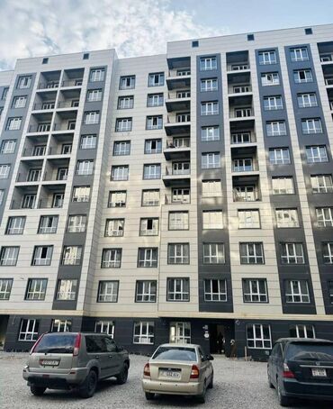 продажа квартир в городе токмок: 2 бөлмө, 66 кв. м, Элитка, 9 кабат, ПСО (өзү оңдоп түзөтүп бүтүү үчүн)