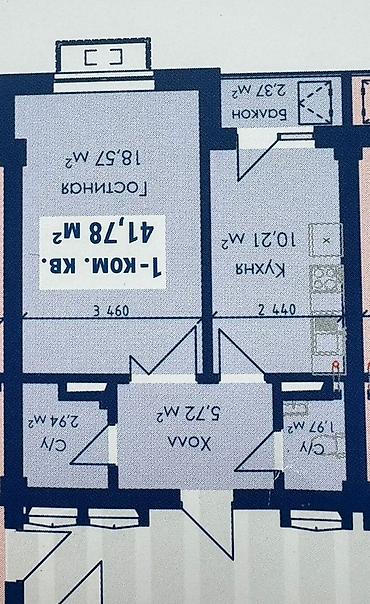 Продажа квартир: 1 комната, 42 м², Элитка, 3 этаж, Дизайнерский ремонт — 9