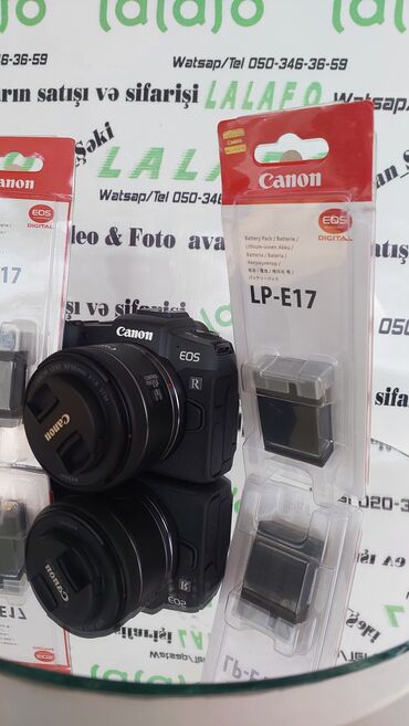 Фотоаппараты: Canon RP aparatlar üçün LP-E17. Məhsul yenidir.
Orxan_Şəki