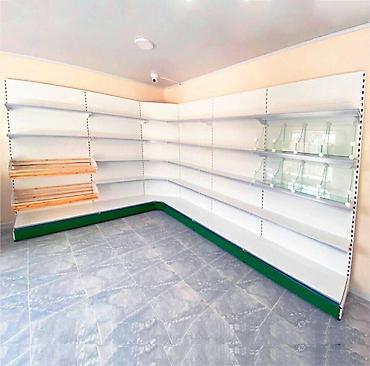 Стеллажи: Стеллаж металлический, полка металлическая, стеллаж сборный торговый — 9