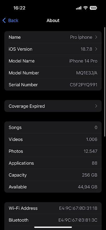14 pro 256: IPhone 14 Pro, 256 GB, Deep Purple, Hissə-hissə ödəniş — 3