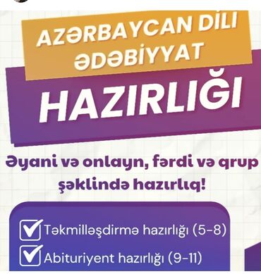 Repetitorlar: Repetitor, Ədəbiyyat, Azərbaycan dili, Abituriyent hazırlığı -da lalafo.az — 7 Repetitorlar: Repetitor, Ədəbiyyat, Azərbaycan dili, Abituriyent hazırlığı — 7