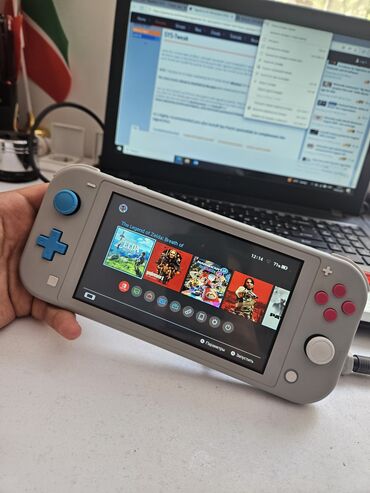 нинтендо свитч в баку: 💥Nintendo Switch Lite 💯128гб памяти! 🥛Kefir, Atmosphere 1.9.3! В