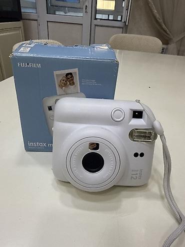iphone se 2016: Белая камера моментальной печати Fujifilm Instax Mini 12. Компактный — 2