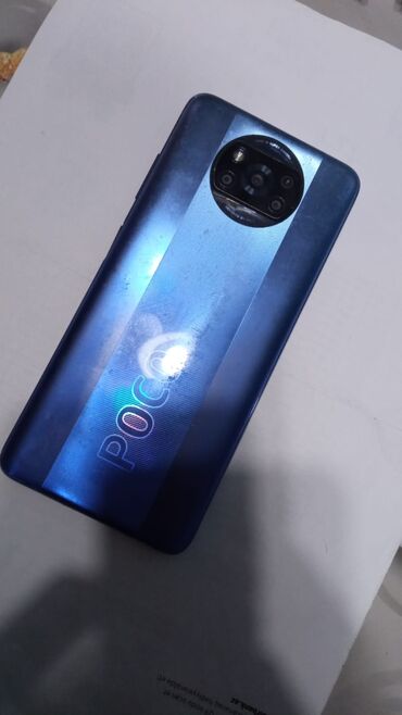 Poco: Poco X3 Pro, 256 GB, rəng - Göy, Düyməli, Sensor, Barmaq izi