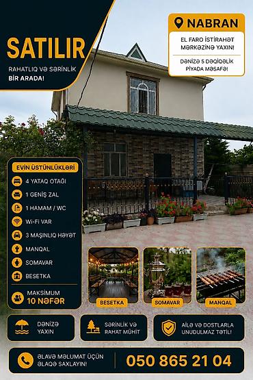Həyət evləri və villaların satışı: 6 otaqlı, 86 kv. m, Kredit yoxdur, Orta təmir — 1