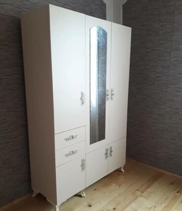 laminat ucuz qiymete: Yeni, Açılan, 3 qapılı Düz dolab, Qarderob, paltar dolabı, Azərbaycan