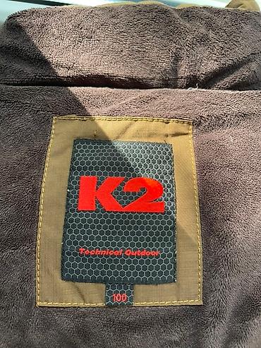 Пуховики и зимние куртки: Женская Зимняя парка K2 High Tech Gear, цвет хаки/коричневый цена своя — 11