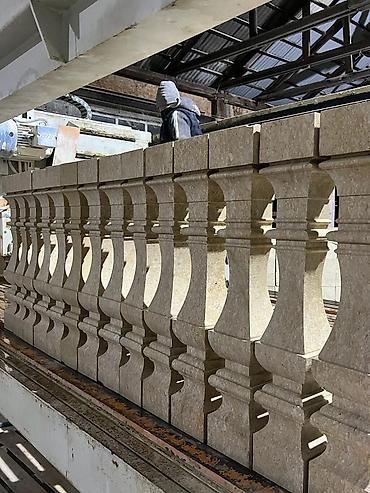 Фасадные плиты Сары-Таш (Травертин): Натуральный камень гранит, травертин Желтау. Полированный, обожженный — 5