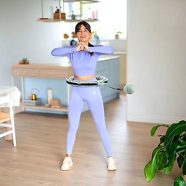 Halqalar: Smart hula hoop - 9–13 moduldan ibarət quruluş: bel ölçüsünə uyğun — 1
