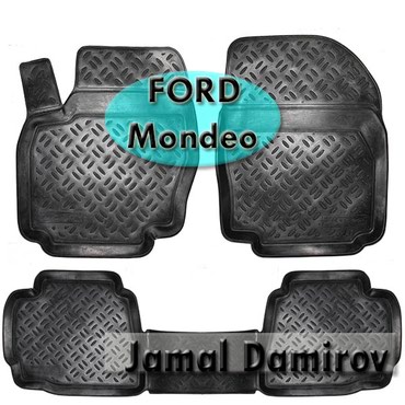 s stoplar: Ford Mondeo üçün poliuretan ayaqaltılar. Полиуретановые коврики для