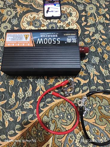 Инверторы: Инвертор DC→AC JIANAN 5500W Описание: - Мощность: 5500 Вт (указано на — 1