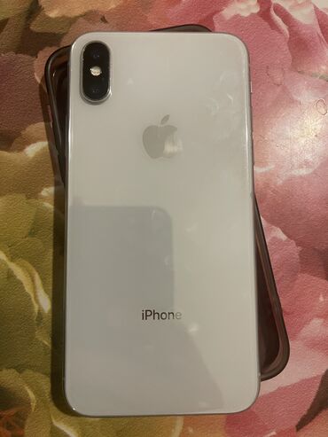 Apple iPhone: IPhone X, 256 ГБ, Белый