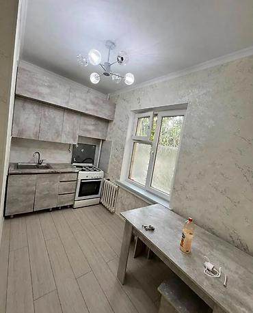 flat osh: 1 комната, 34 м², 5 мкр 105 серия, 1 этаж, Евроремонт — 2