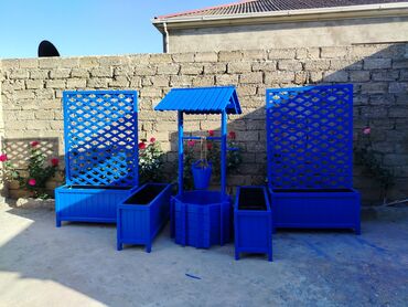 Sifarişlə digər bağ mebeli: Taxta məmulatları və həyət/perqola konstruksiyaları - Mətbəx üçün — 33