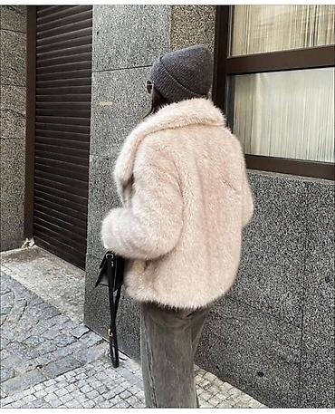 Krzneni kaputi: 🔥Ženska kratka bunda od veštačkog krzna – luksuzan, elegantan model — 8